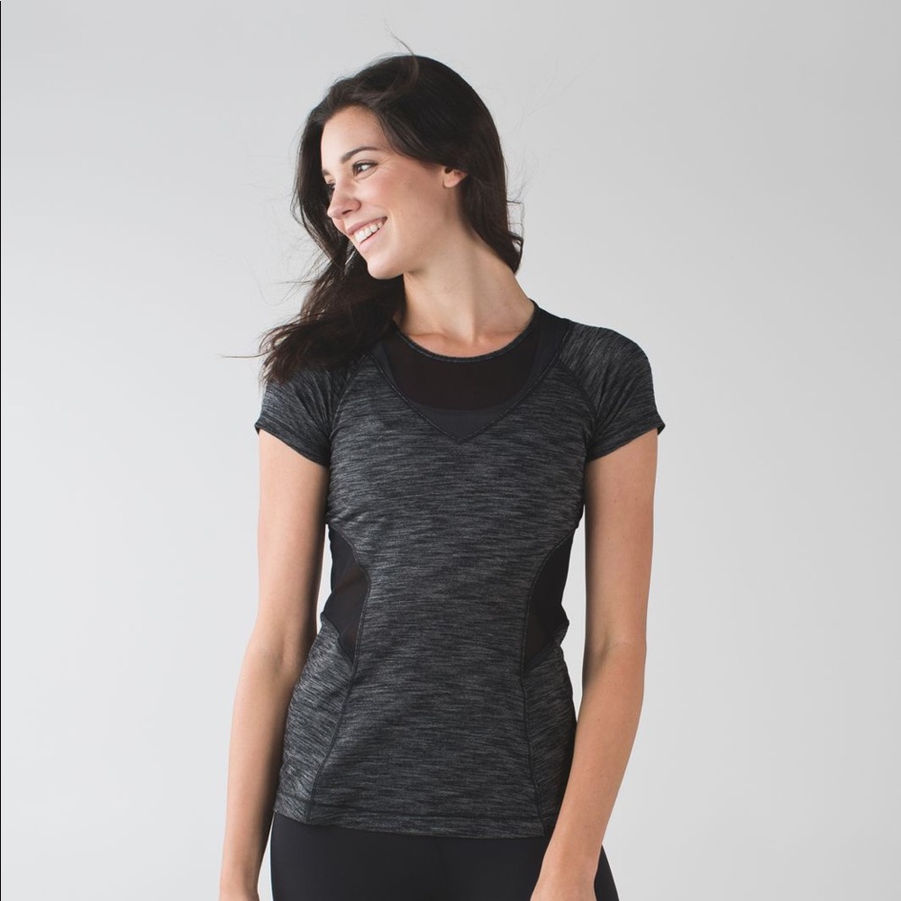 Lululemon Mesh With Me Short Sleeve